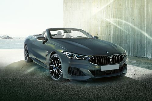 BMW 8 Series Convertible Front Cross Side View