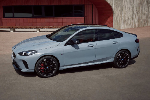 Rear Cross View of BMW 2 Series Gran Coupe