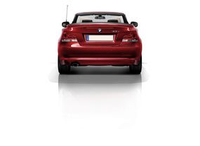 Full Rear View of BMW 1 Series Convertible