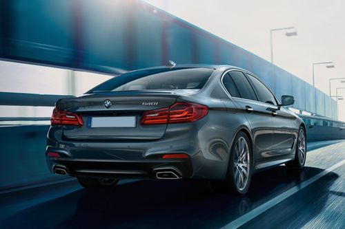 5 Series Sedan Rear Low Angle View