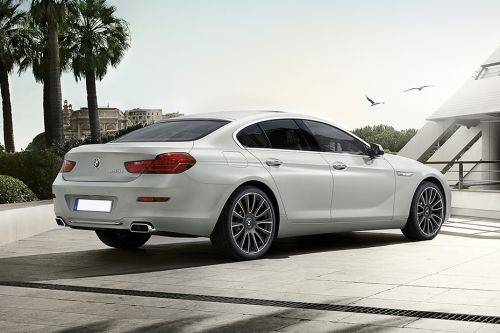 6 Series Gran Coupe Rear angle view