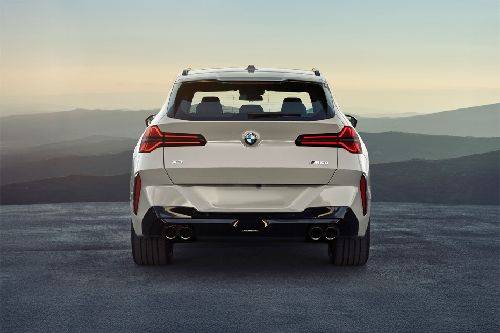 Full Rear View of BMW X3