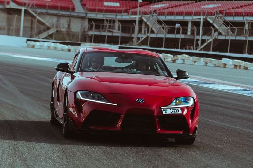 GR Supra Medium Angle Front View