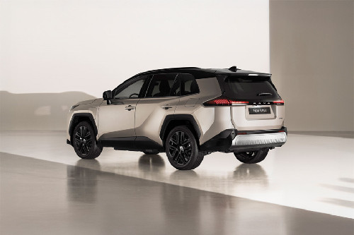 Rear Cross Side View of Toyota RAV 4 2026