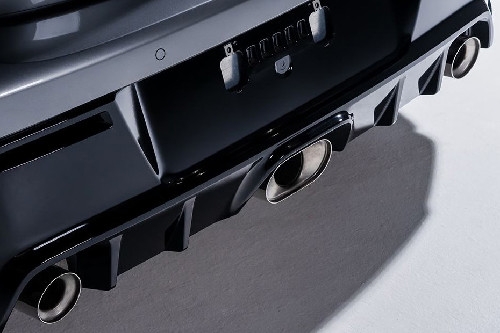 Exhaust Pipe of Toyota GR Corolla