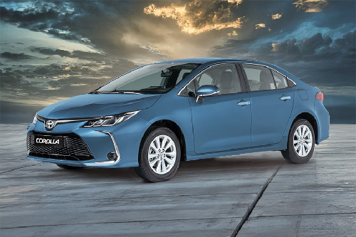 Corolla Front angle low view
