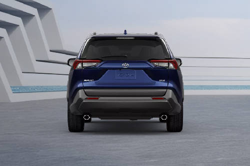 Full Rear View of Toyota RAV 4