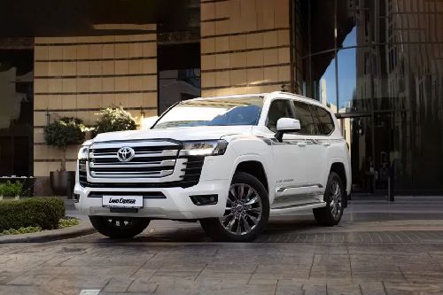 Land Cruiser Front angle low view