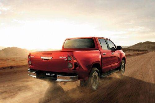 Hilux Rear angle view