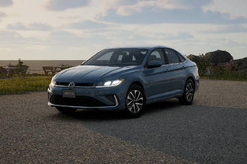 Jetta Front angle low view