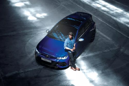 Top View of Golf R (2022-2024)