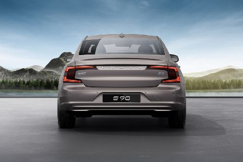 Full Rear View of Volvo S90