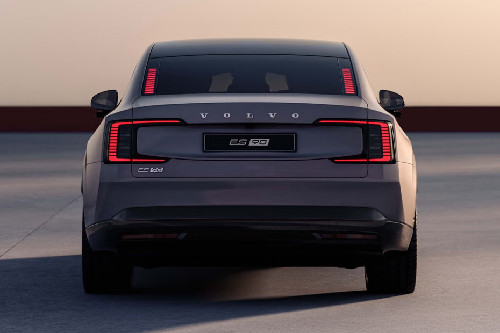 Full Rear View of Volvo ES90