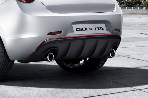 Exhaust Pipe of Alfa Romeo Giulietta