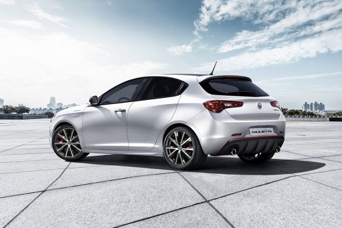 Rear Medium View of Alfa Romeo Giulietta