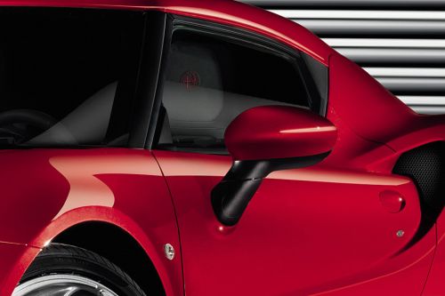 Alfa Romeo 4C Drivers Side Mirror Front Angle
