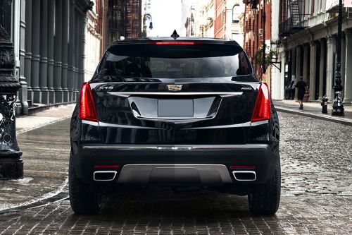 Full Rear View of Cadillac XT5