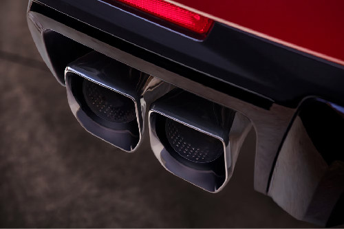 Exhaust Pipe of Cadillac Escalade V
