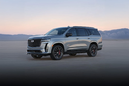 Escalade V Front angle low view