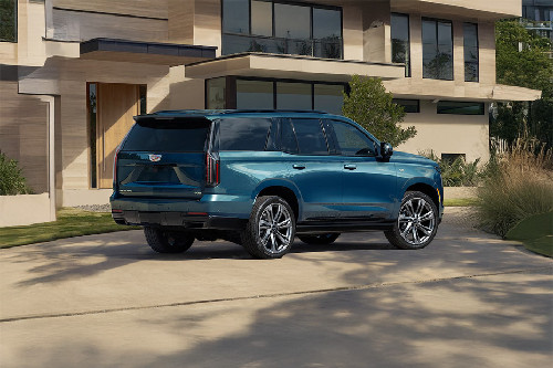 Escalade Rear angle view