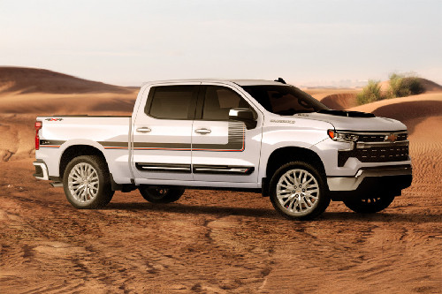 Chevrolet Silverado LD Front Cross Side View