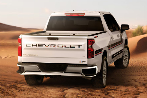 Silverado LD Rear angle view