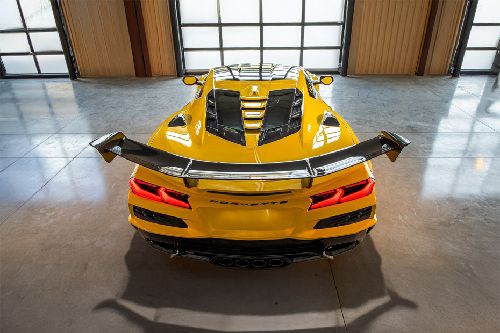 Full Rear View of Chevrolet CORVETTE ZR1