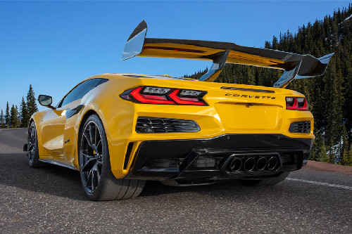 Rear Medium View of Chevrolet CORVETTE ZR1