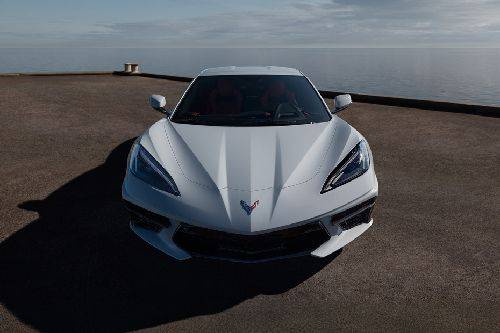 Full Front View of Corvette