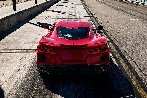 Full Rear View of Chevrolet Corvette
