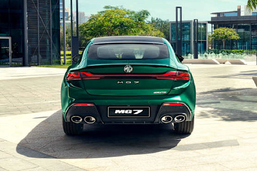 Full Rear View of MG 7