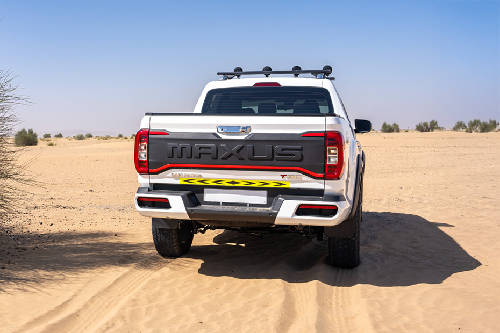 Full Rear View of Maxus T90