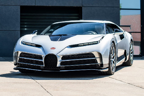 Bugatti Centodieci Front Side View