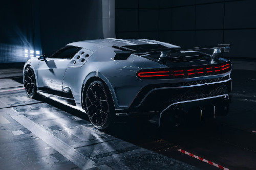 Rear Cross Side View of Bugatti Centodieci