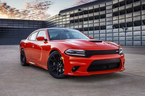 Dodge Charger Front Cross Side View