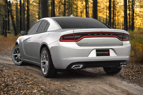Rear Medium View of Dodge Charger