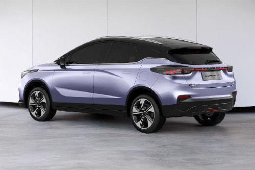 Rear Cross Side View of Geely Geometry-c