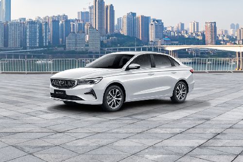 Emgrand Front angle low view