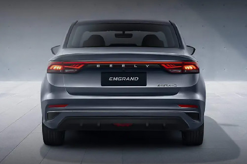Full Rear View of Geely Emgrand