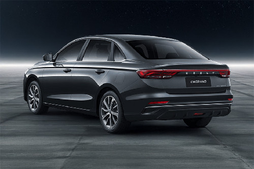 Rear Cross Side View of Geely Emgrand