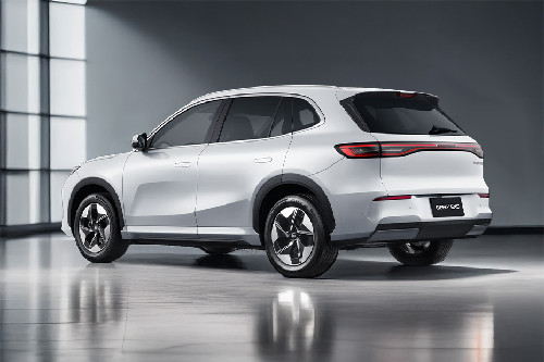 Rear Cross Side View of Geely  EX5