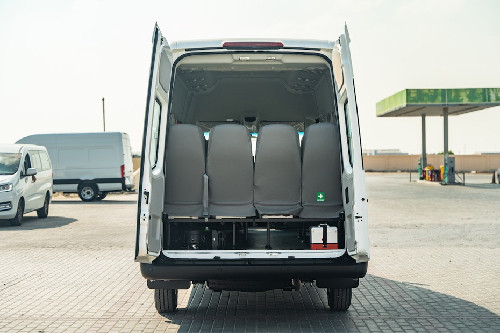 Rear Cross View of JAC Sunray