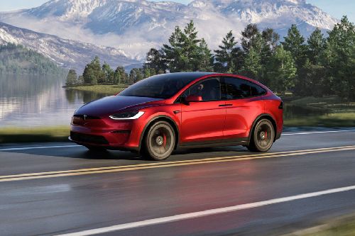 Model X Front angle low view