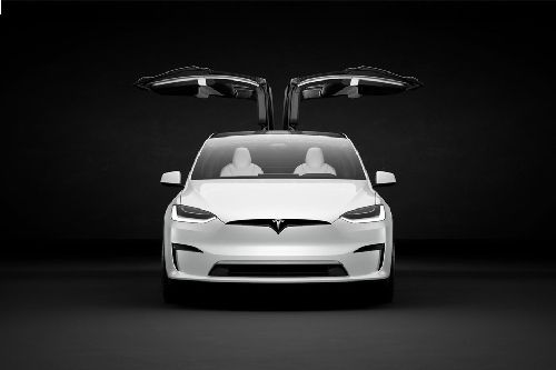 Full Front View of Model X