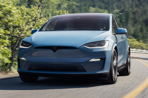 Model X Tilted Front View