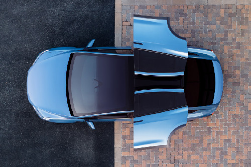 Top View of Model X