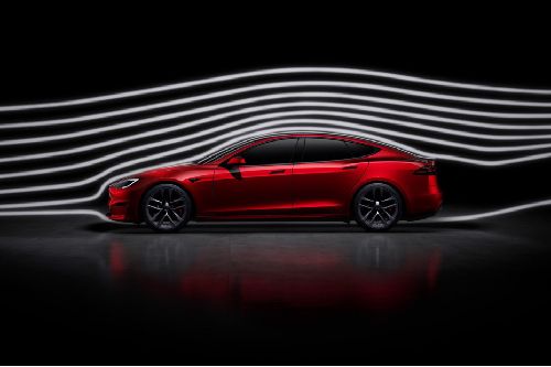Tesla Model S Full Side View