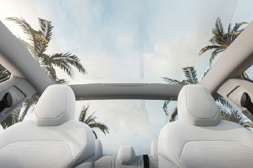 Tesla Model 3	 Sunroof Moonroof