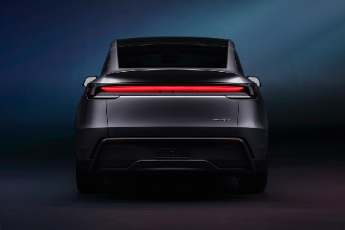 Full Rear View of Tesla Model Y