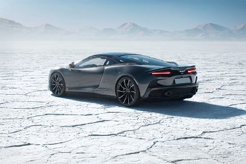 Rear Cross Side View of McLaren GTS